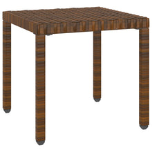 Ligbedden 2 St Met Tafel Poly Rattan