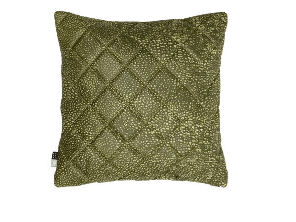 Kussen Quilted groen 45x45 cm