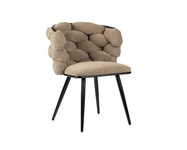 Rock chair brown (set van 2)